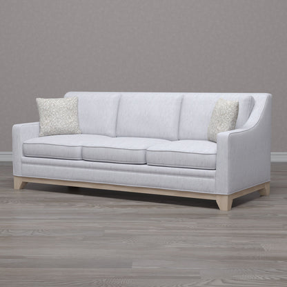 Sofa With Casual Accent - Gray Emerald Home