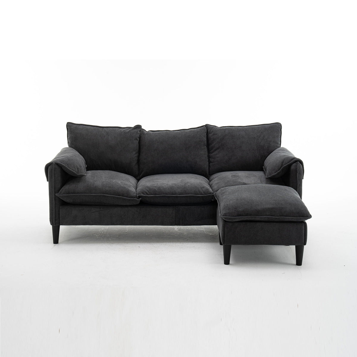 Convertible Combination Sofa With Footstools With Storage Home Essentials