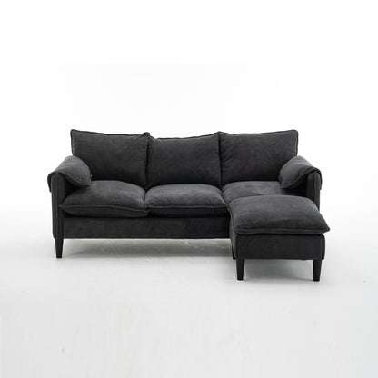Convertible Combination Sofa With Footstools With Storage Home Essentials