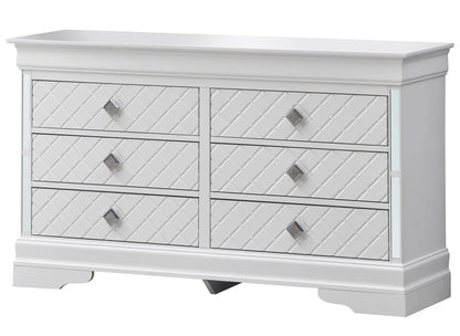Verona - Dresser - Silver Champagne Glory Furniture