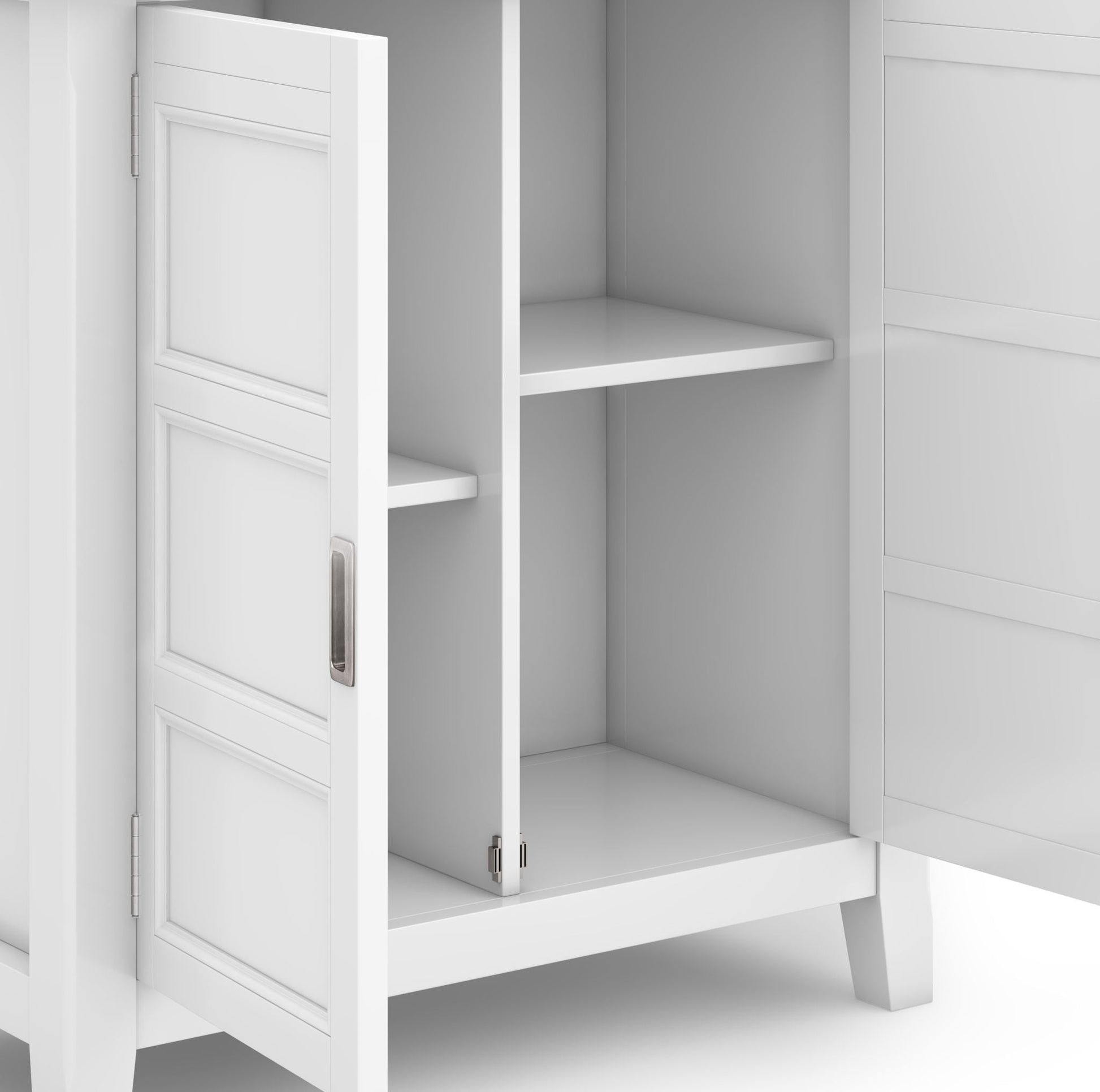 Burlington - Handcrafted Low Storage Cabinet Simpli-Home