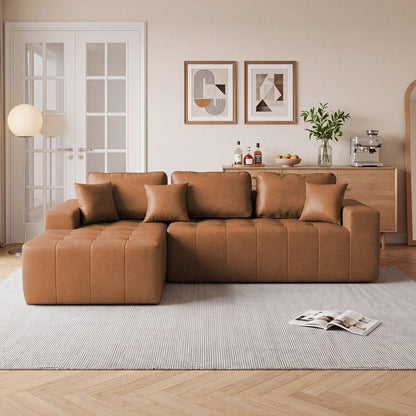 L - Shaped Corner Chaise Sofa Bed Home Essentials