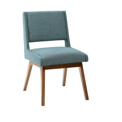 Dining Chair With Upholstered Seat And Back (Set of 2) - Blue JLA