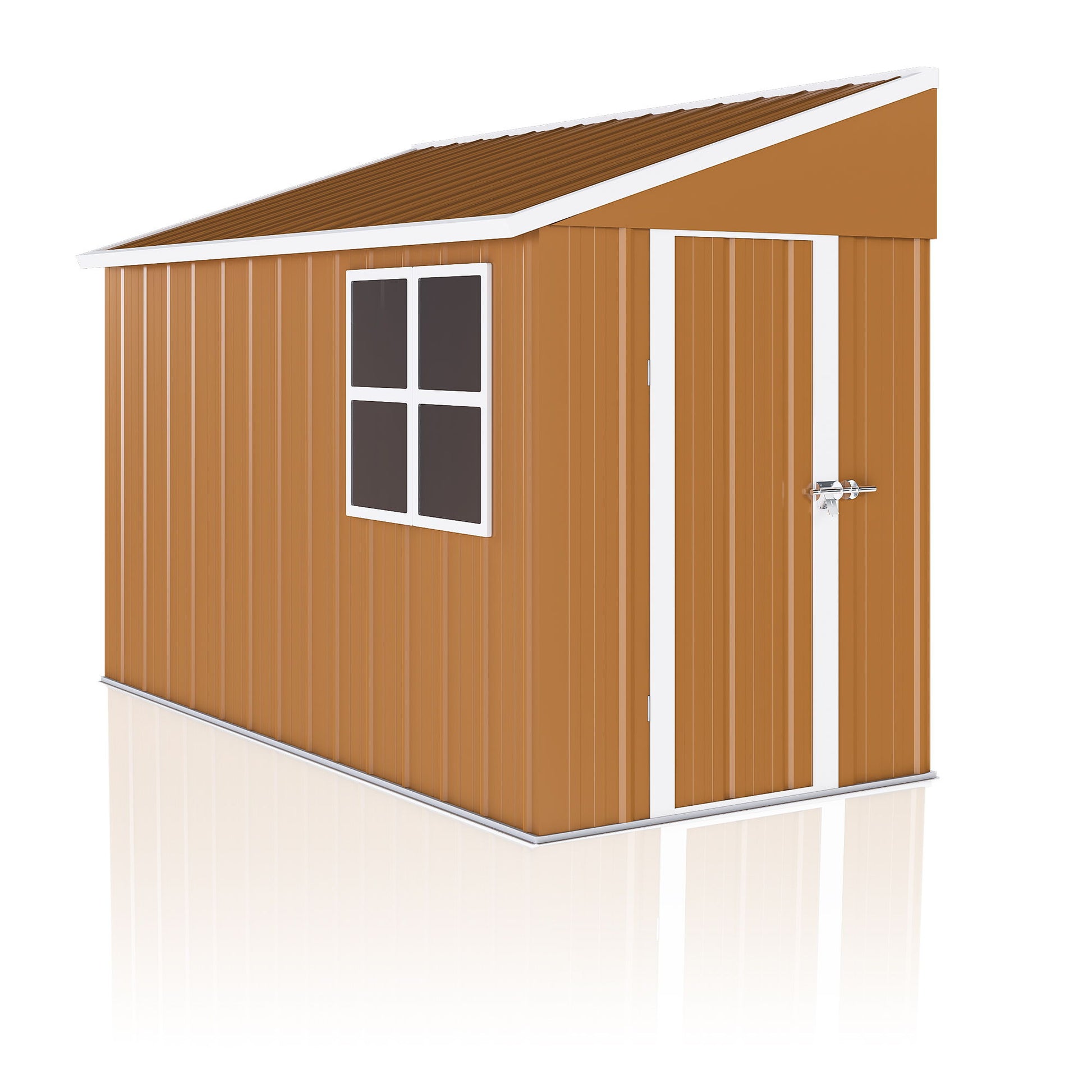 Weatherproof Storage Shed With Double Doors And Ventilation Daily Nest