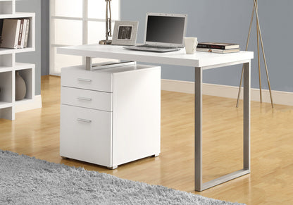 Computer Desk Left Right Set-Up Storage Drawers For Home Office 8th Street