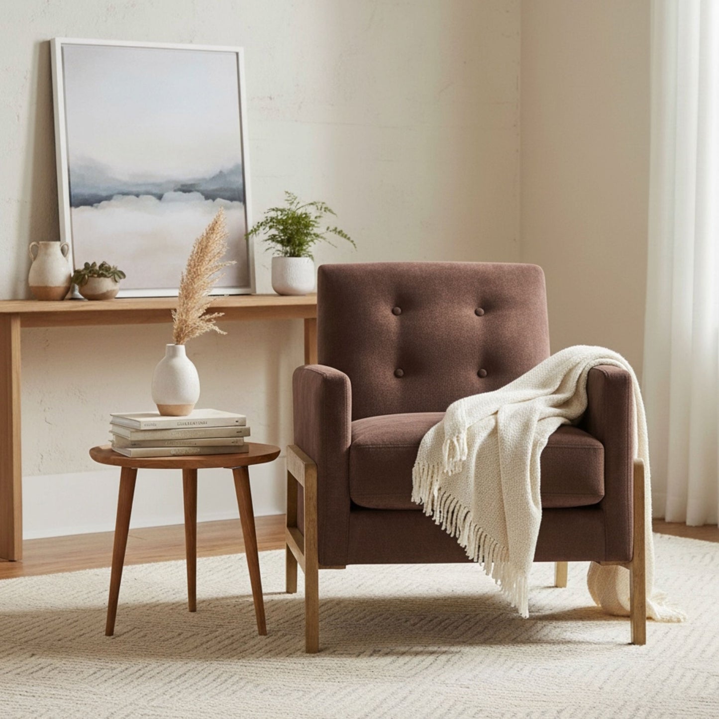 Matson - Tufted Back Accent Chair Ridgecrest Home