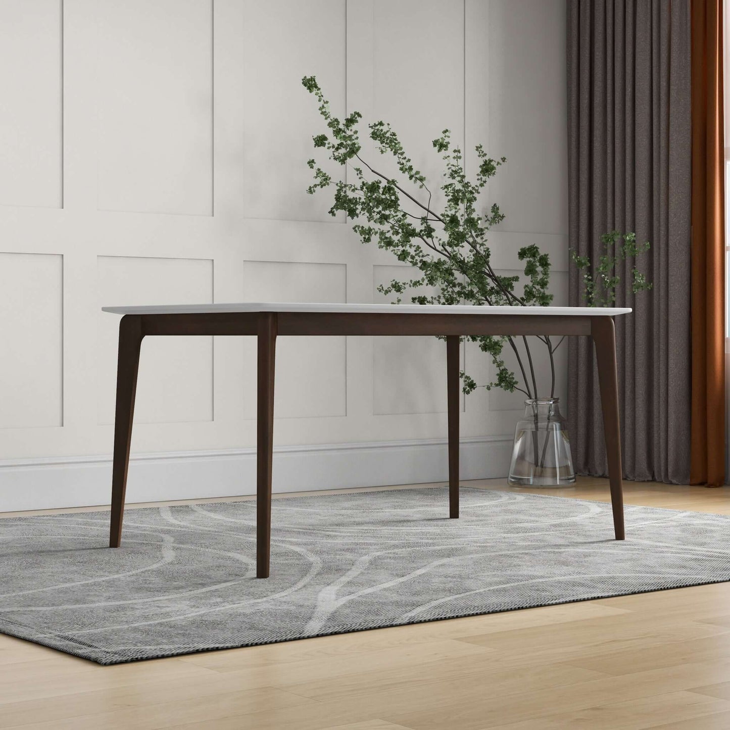 Levi - Modern Style Rectangular Dining Kitchen Table Ashcroft Furniture