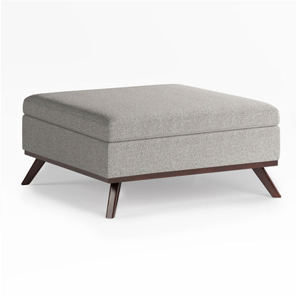 Owen - Multifunctional Square Coffee Table Storage Ottoman Simpli-Home