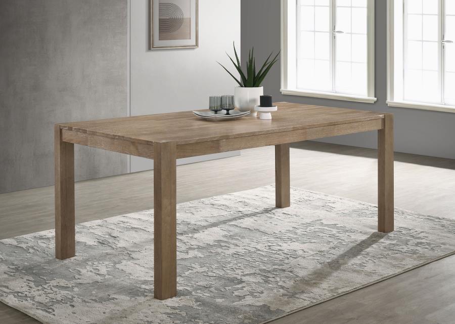 Scottsdale - Solid Wood Dining Table - Washed Brown Coaster Fine Furniture