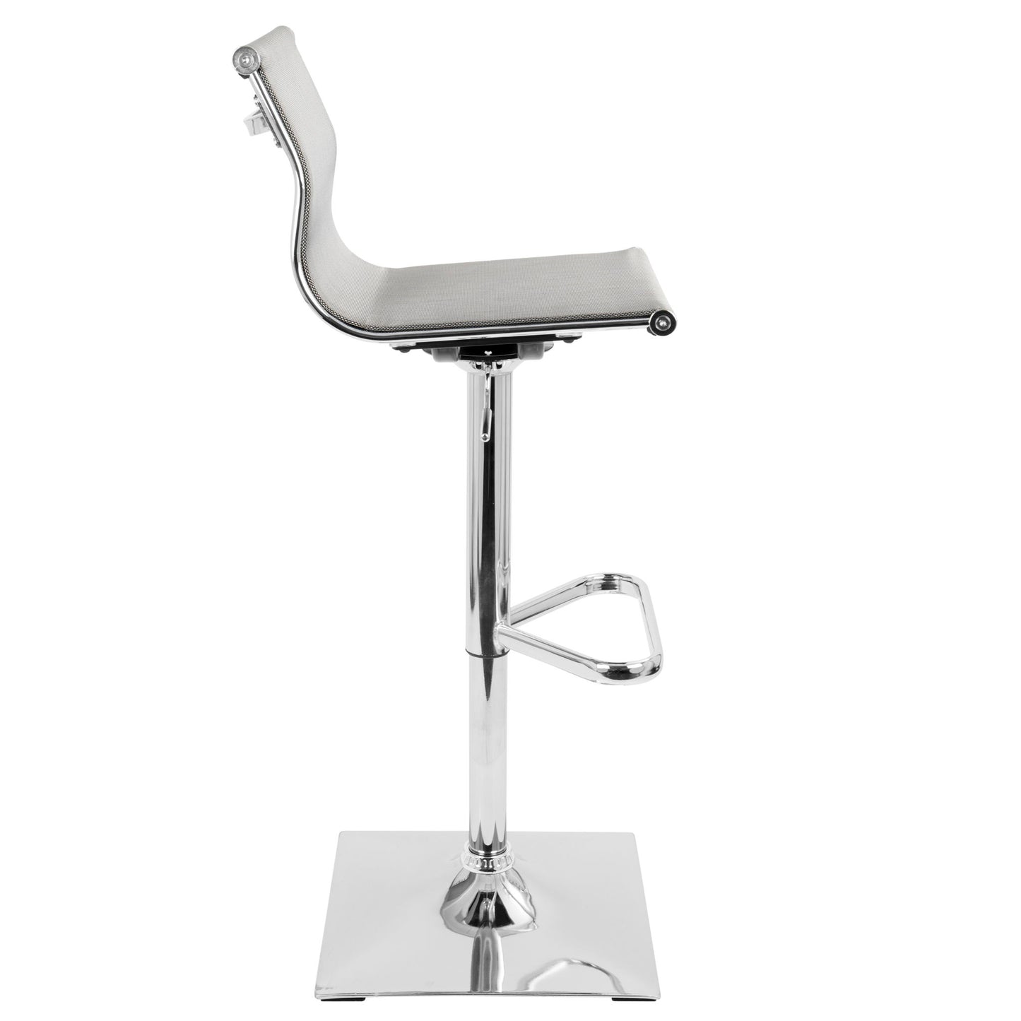Mirage - Contemporary Adjustable Barstool With Swivel Lumi Source
