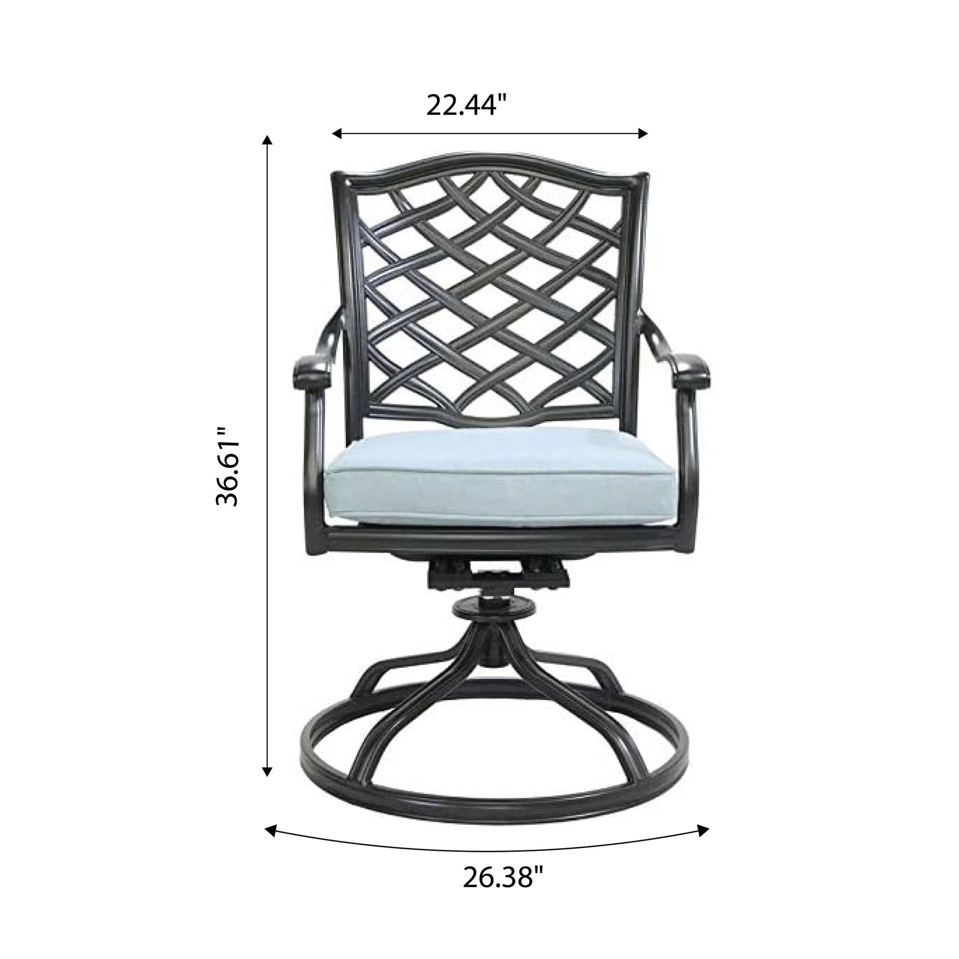 Dining Swivel Chair (Set of 2) Home Essentials