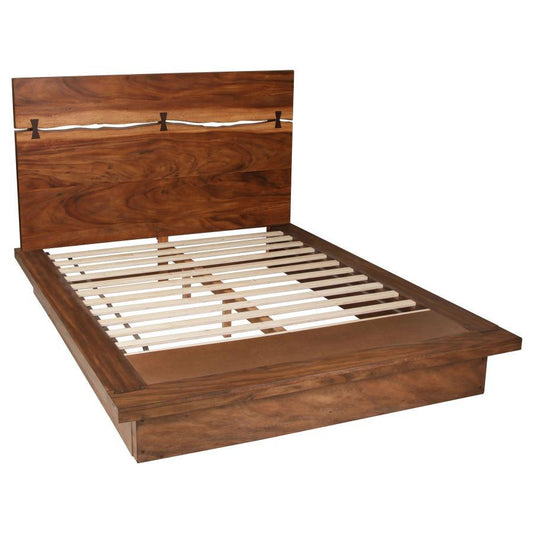 Winslow - Wood Panel Bed CoasterElevations