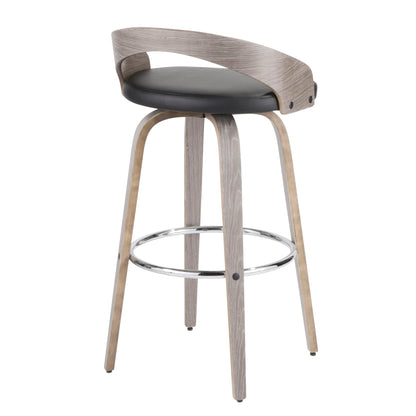 Grotto - Mid-Century Modern Stool (Set of 2) Lumi Source