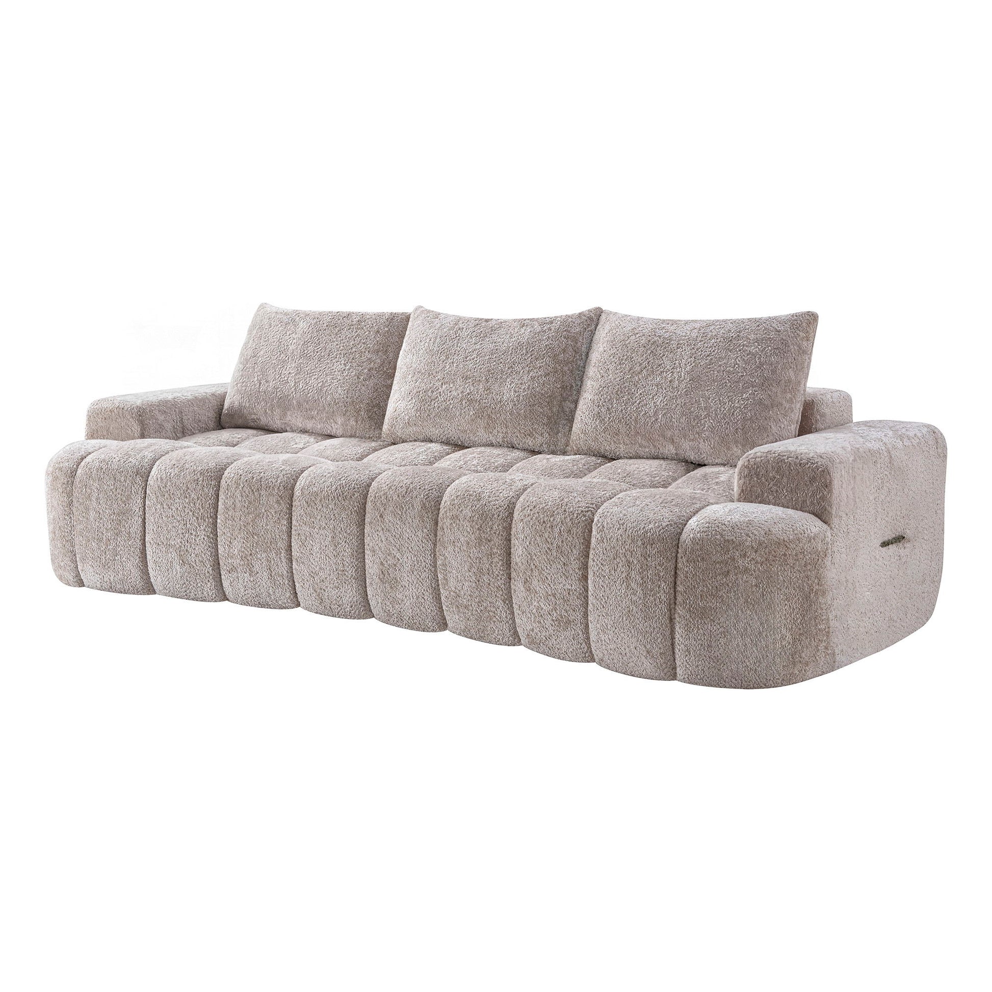 Extra Large Curved Front Compressed Sectional Sofa Home Essentials