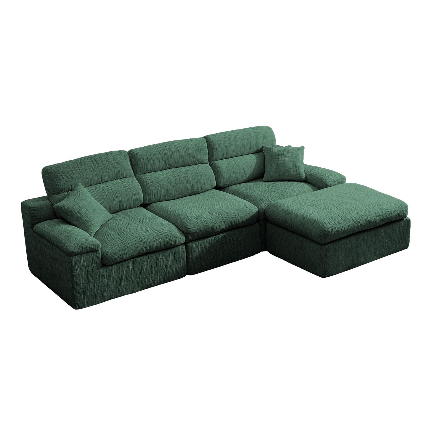 Corner Chaise Sofa With High Backrest Home Essentials