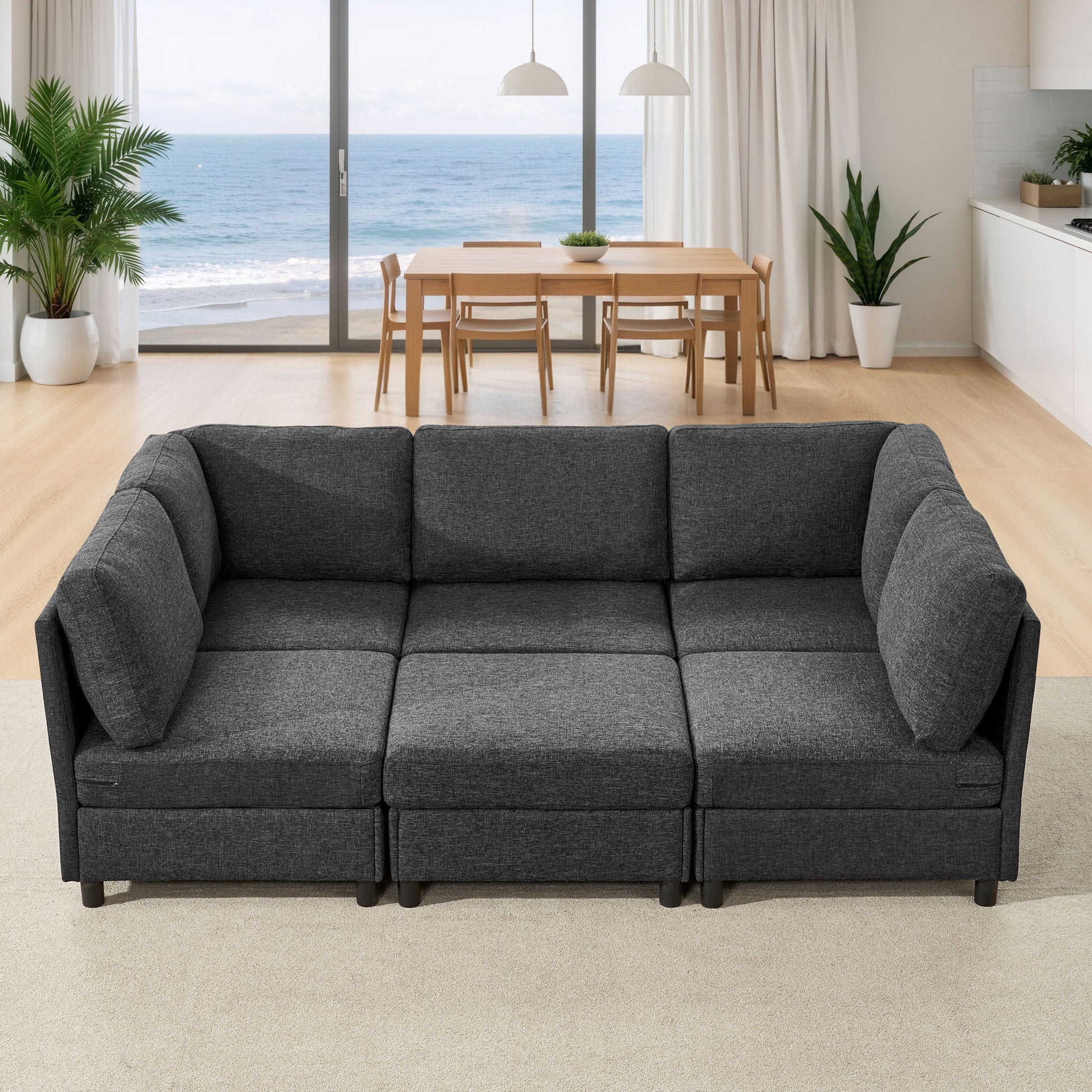 Modern Modular Sofa For Living Spaces Home Essentials
