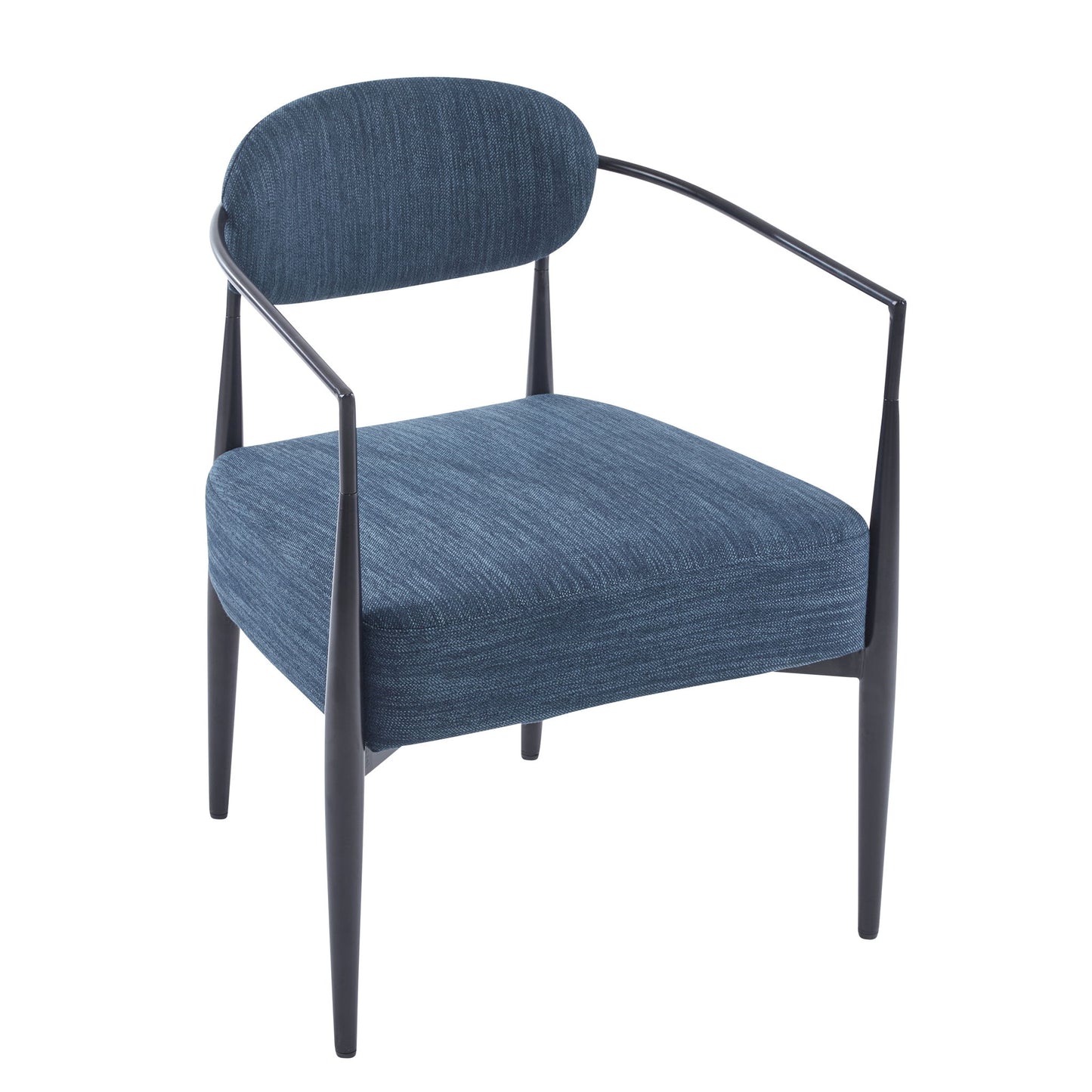 Modern Upholstered Accent Armchair With Pocket Spring Seat Noble House