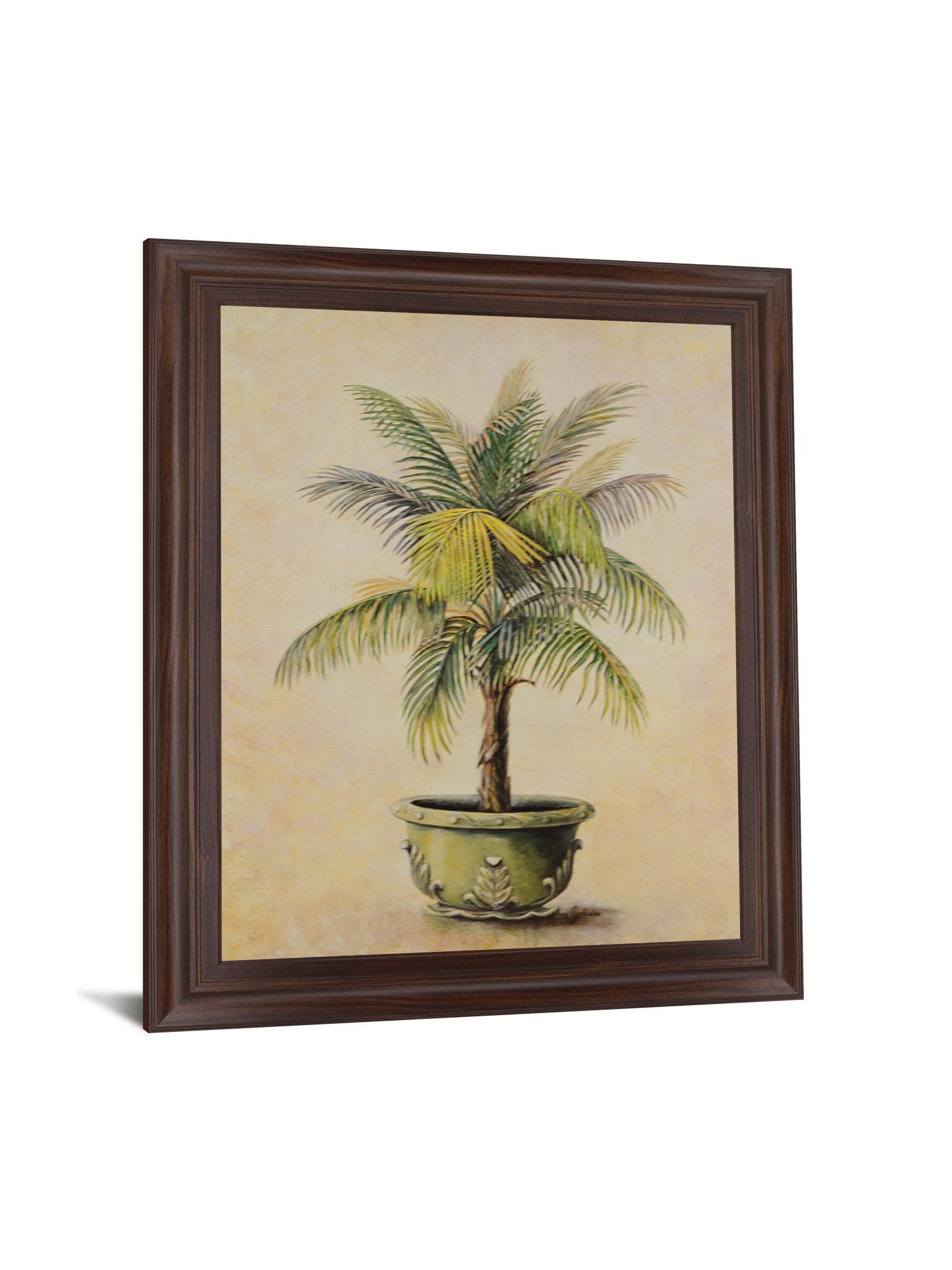 Verdant Fronds - 28" x 34" Framed Wall Art Classy Art