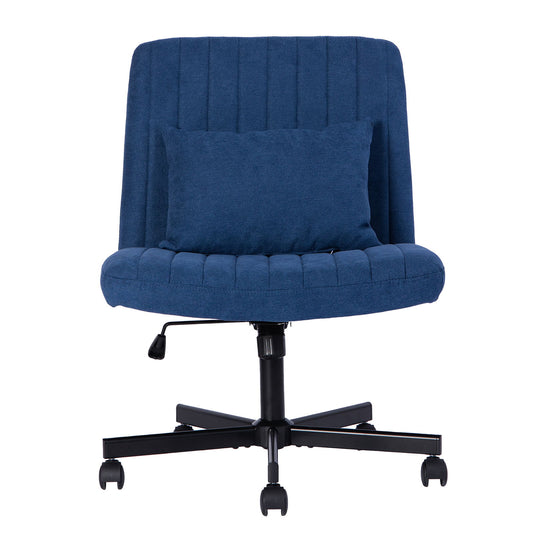 Criss Cross Office Chair With Adjustable Height, Ergonomic Design Home Essentials