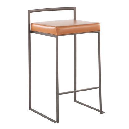 Fuji - Industrial Stackable Counter Stool Elegant Design Lumi Source