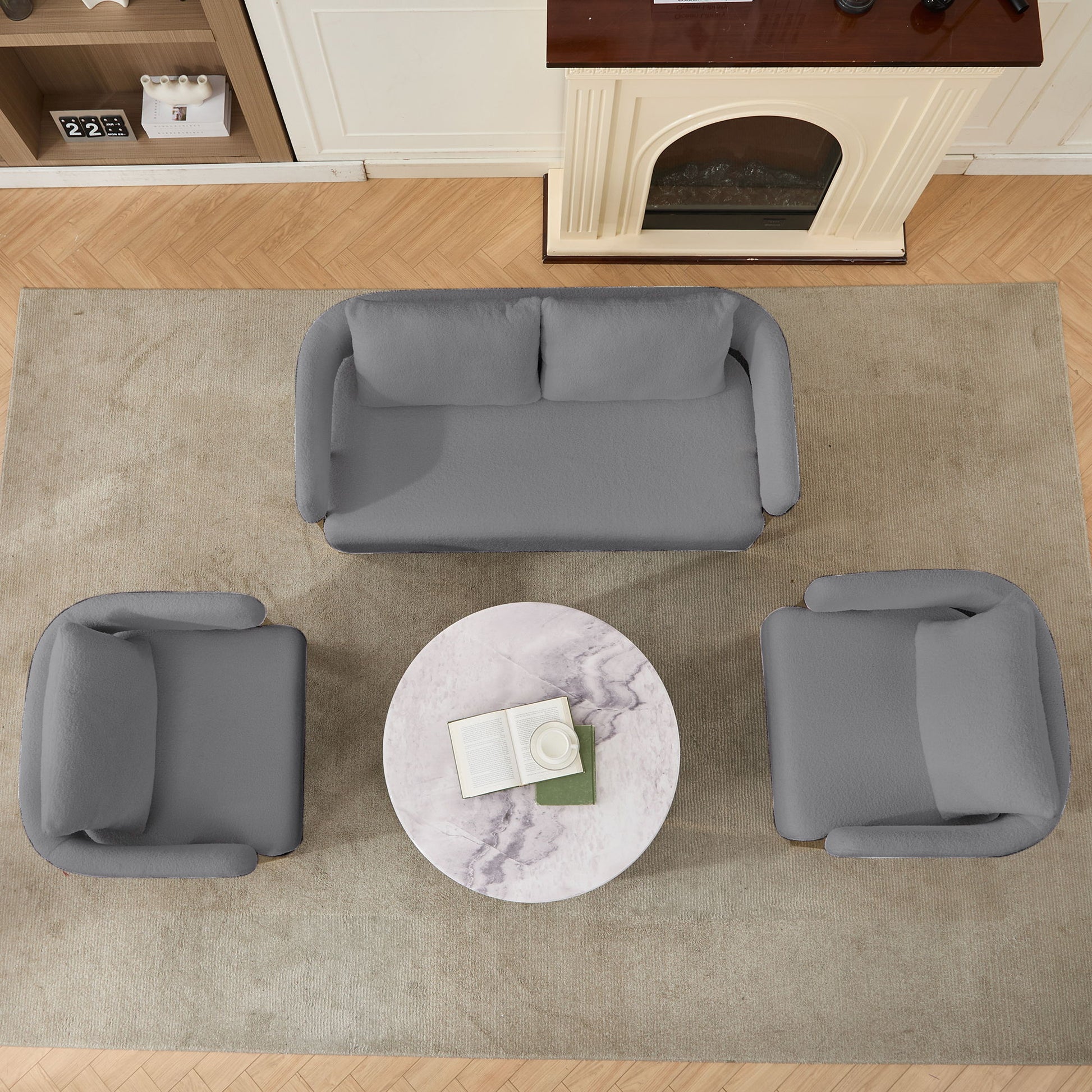 Decorative Upholstered Side Chair For Living Room Home Essentials