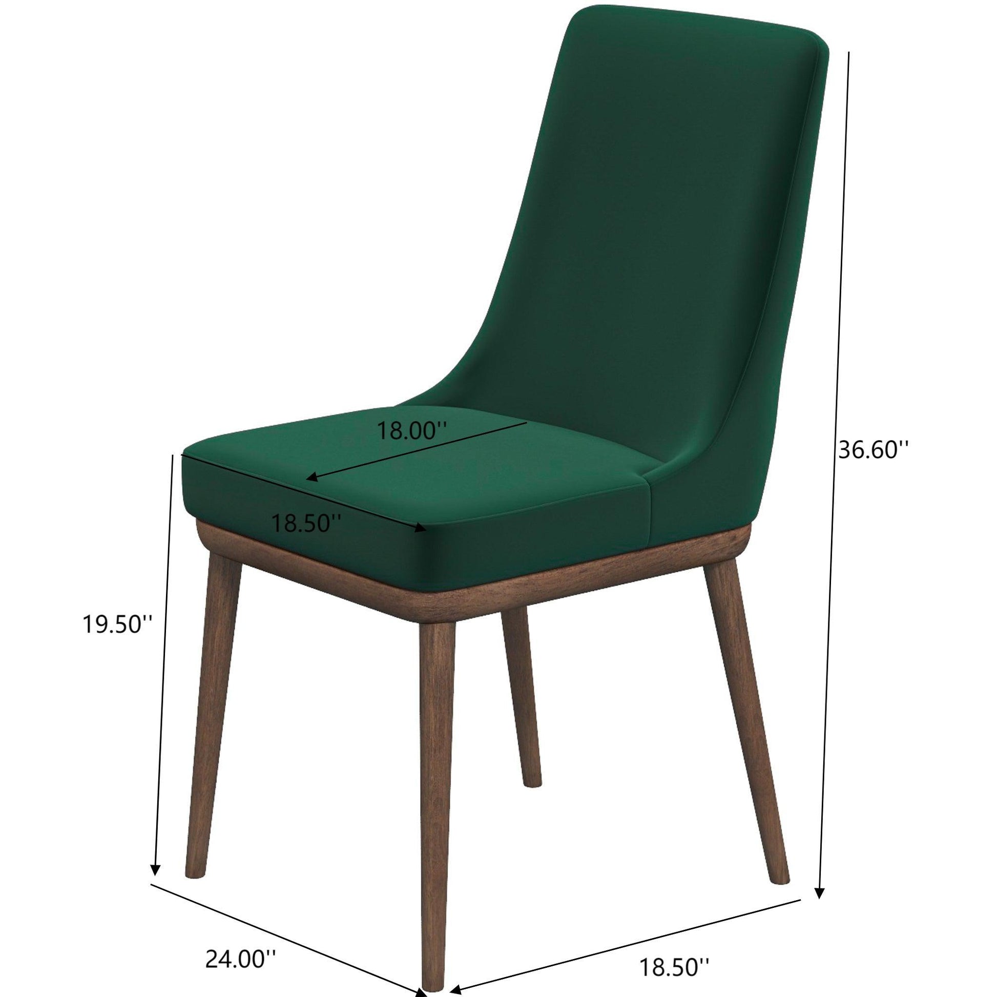 Kate - Mid-Century Modern Dining Chair (Set of 2) Ashcroft Furniture