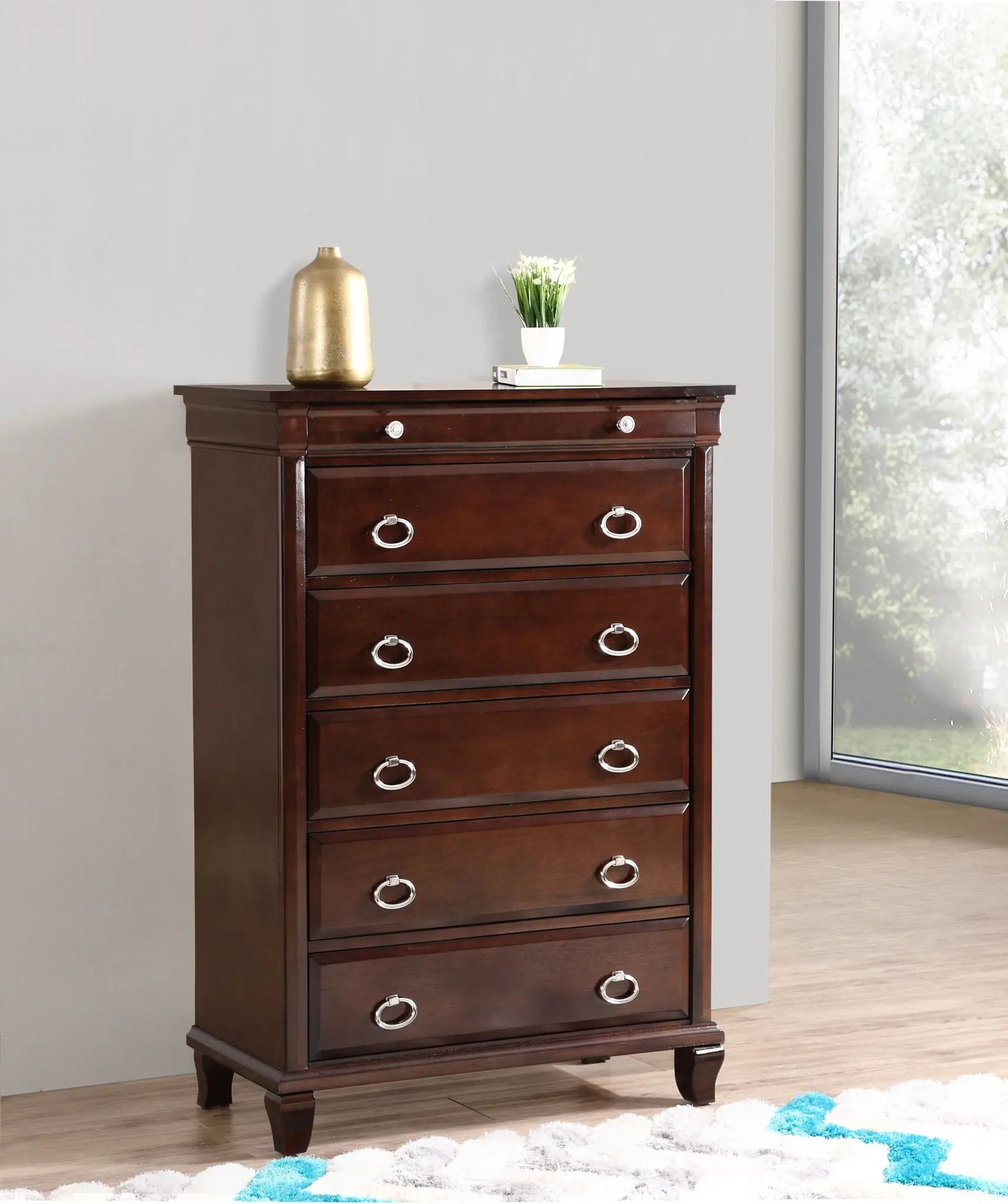 Triton - Chest - Cappuccino Glory Furniture