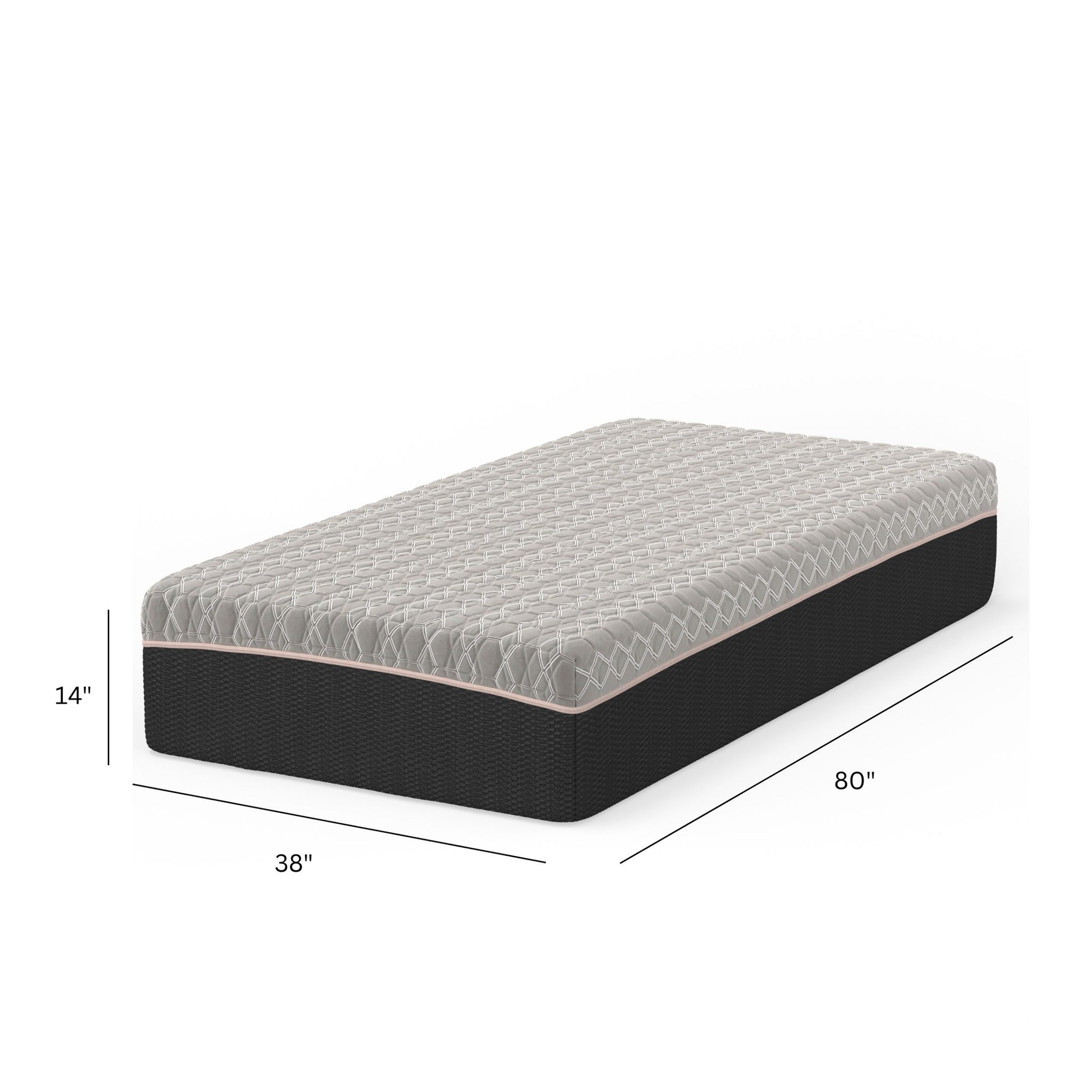 Copper Lux Hybrid - 14" Mattress With Copper Infused Contouring Memory Comfort Layer And Supportive Coil System BedTech
