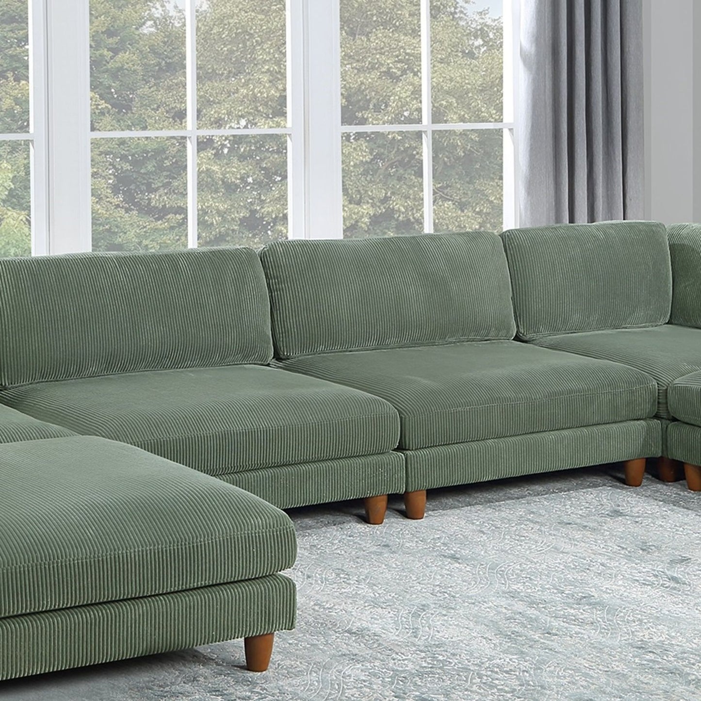 Armless Chair For Living Room - Sage Home Essentials