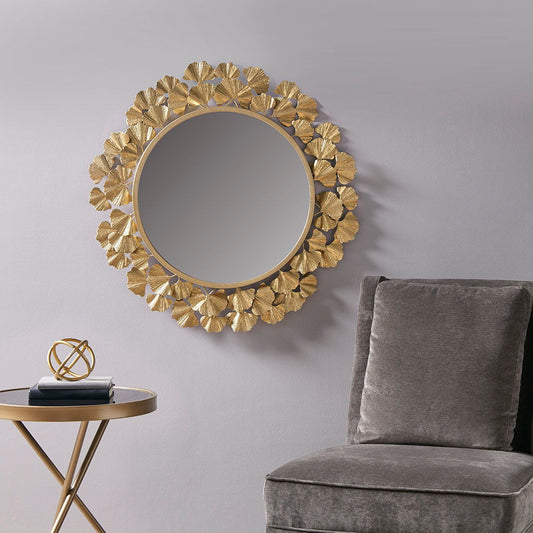 Eden - Foil Ginkgo Mirror - Gold