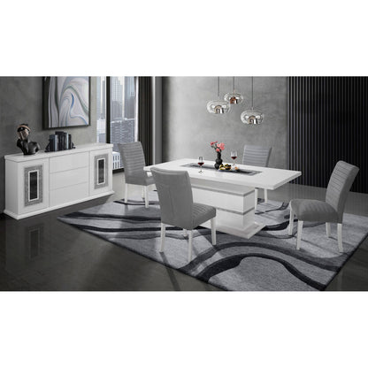 Ariya - Buffet With Clear Glass Inlay Global Furniture USA
