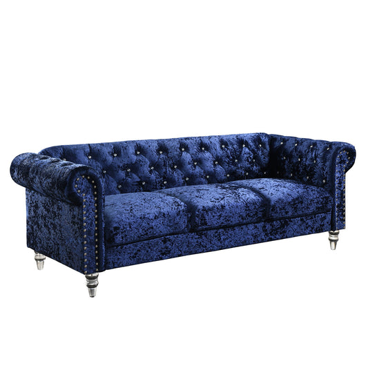 Anina - Sofa - Blue Global Furniture USA
