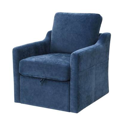 Swivel Arm Chair With Soft, Comfy Accent Chair For Living Room Home Essentials