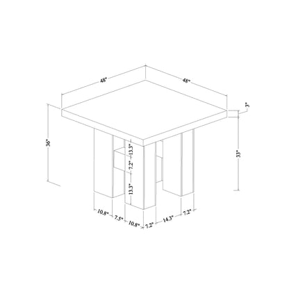 Mikha - Bar Table And Bar Stool Global Furniture USA