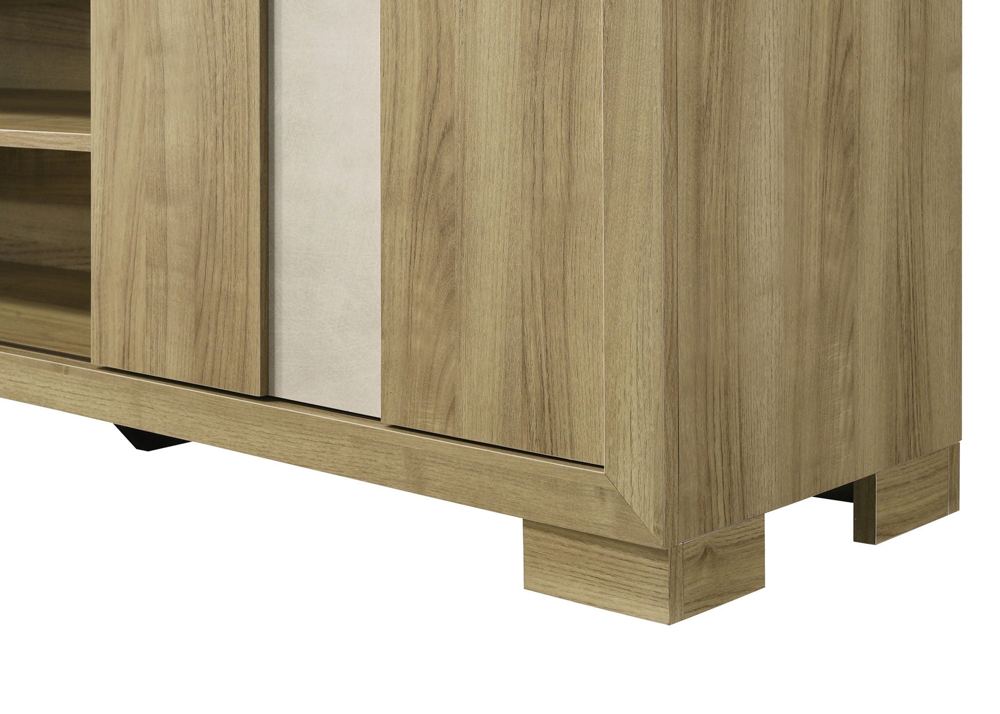 Rangley - TV Stand - Driftwood Crown Mark