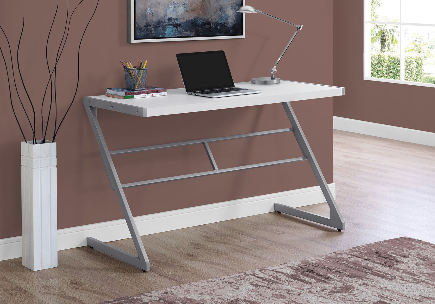 Computer Desk For Home Office, Chic Modern Design, Contemporary & Modern 8th Street