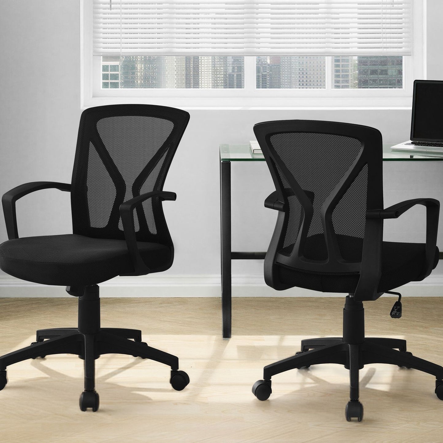 Office Chair, Adjustable Height, Swivel, Ergonomic, Mesh, Contemporary & Modern 8th Street