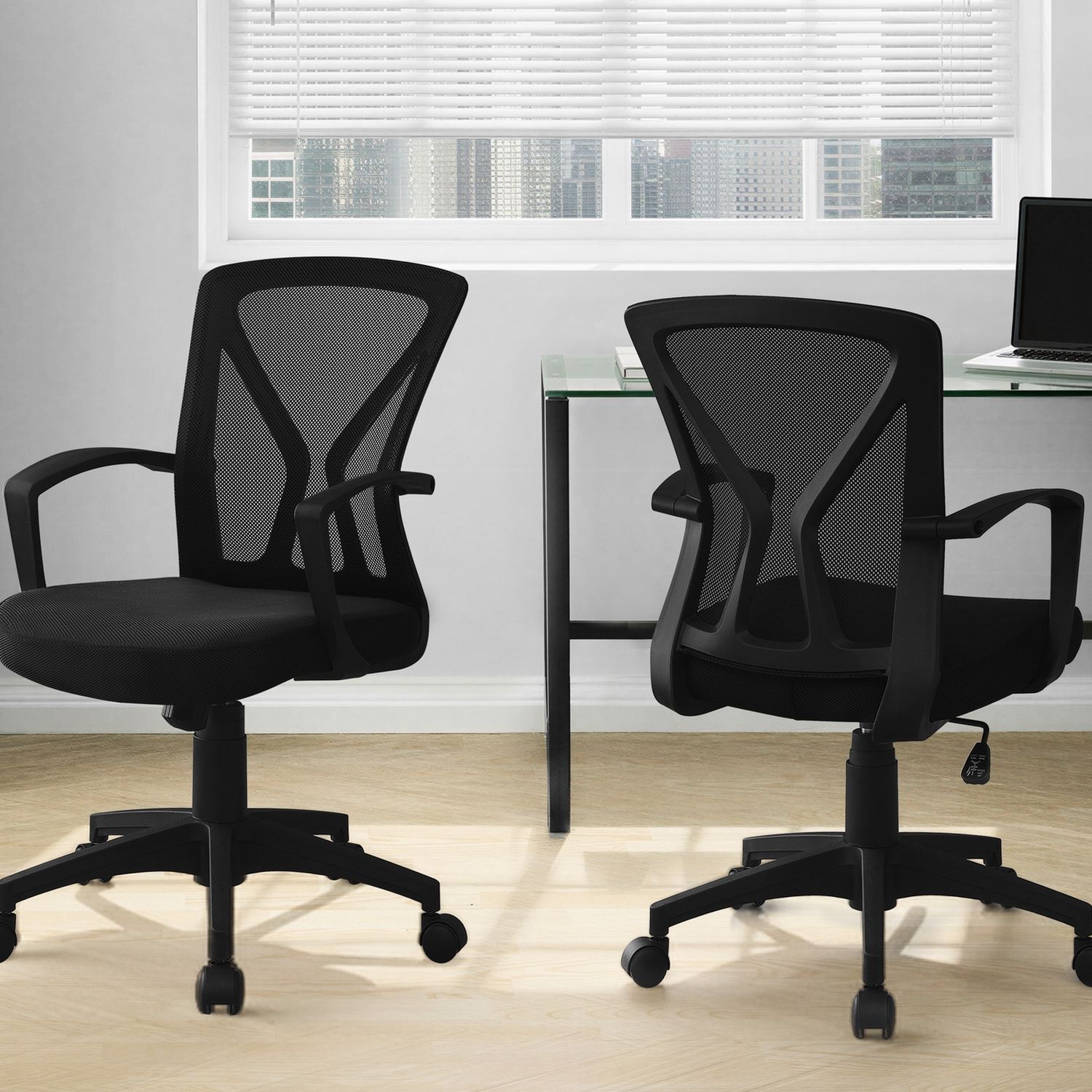 Office Chair, Adjustable Height, Swivel, Ergonomic, Mesh, Contemporary & Modern 8th Street