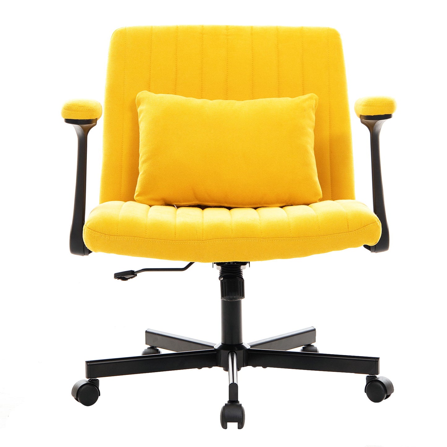 Criss Cross Armrest Office Chair With Wheels Home Essentials