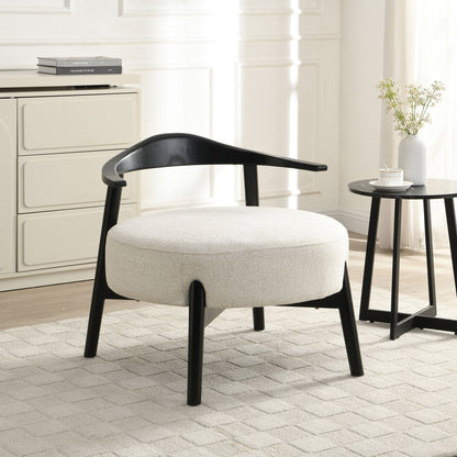 Modern Living Room Upholstered Accent Chair Noble House