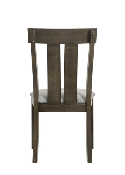 Lloyd - Side Chair (Set of 2) - Brown / Gray Crown Mark