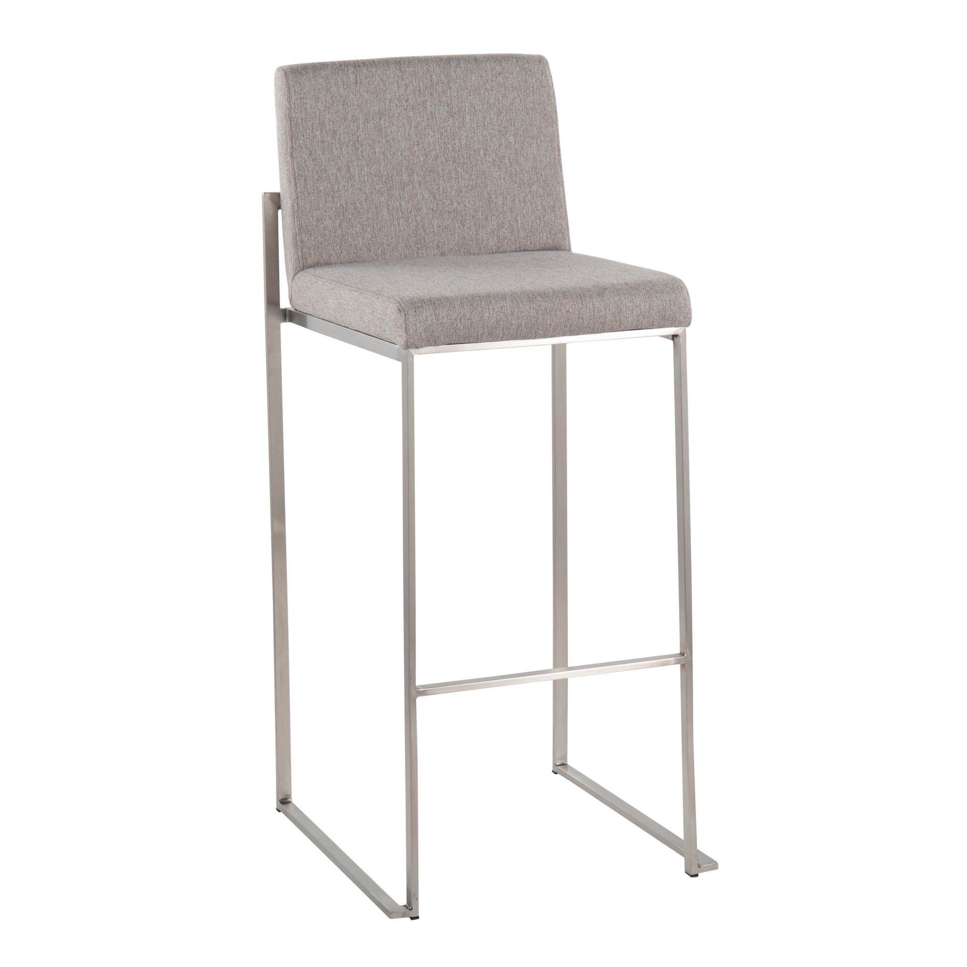 Fuji - Contemporary And Modern Elegance High Back Barstool Lumi Source