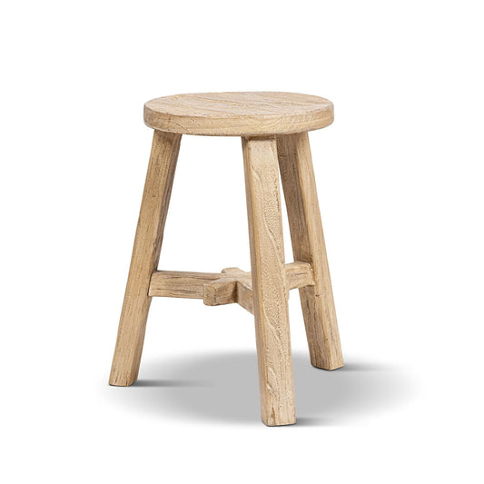 Linden - Round Stool - Light Brown Jennifer Taylor Home