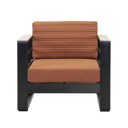 Giovanna - Club Chair Set With Aluminum Frame Noble House