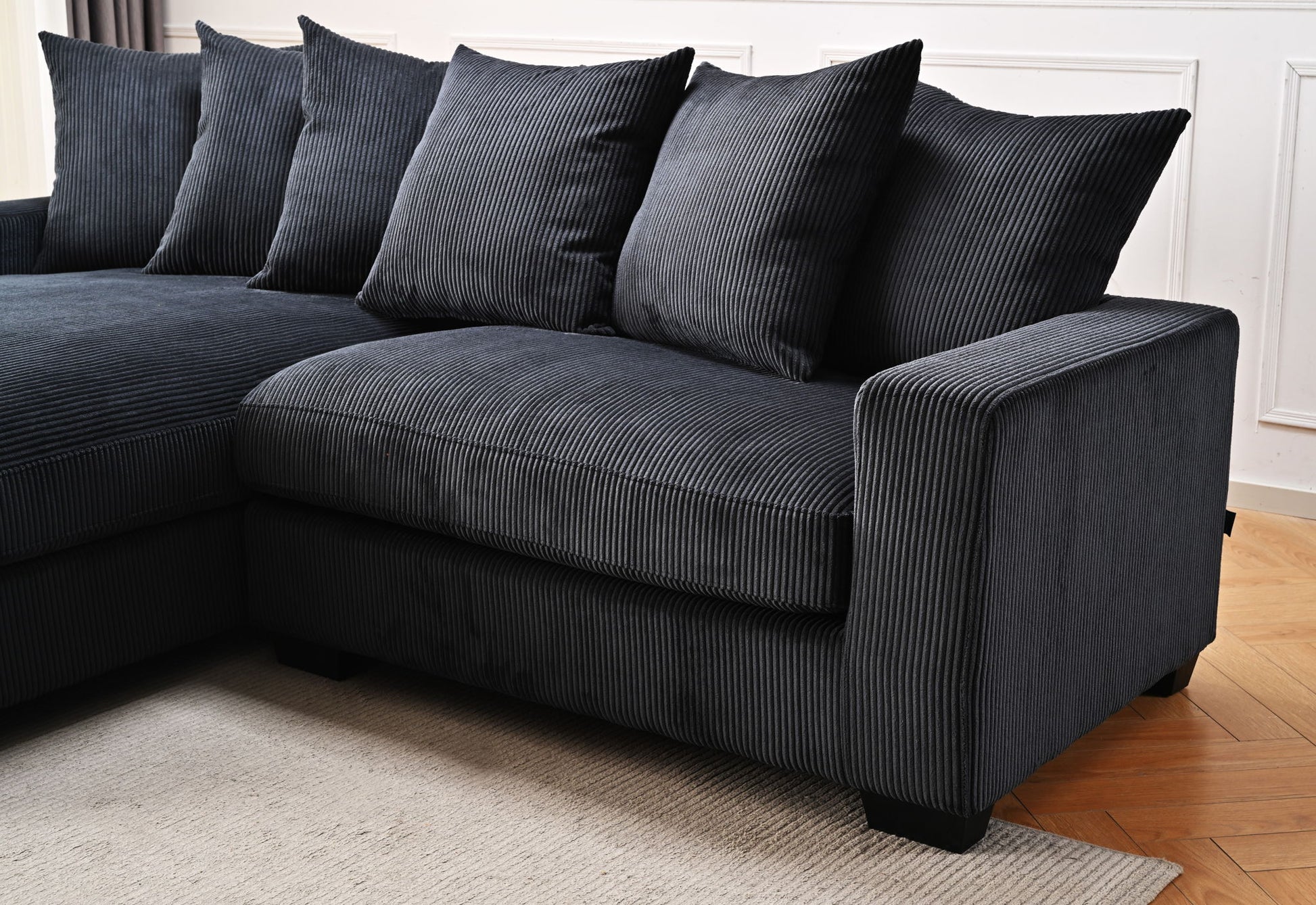 Luxe - Oversized 2 Piece Sectional Couches For Living Room, L Shaped Sofa With Chaise US Pride
