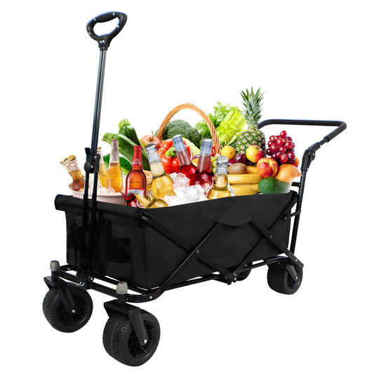 Utility Park Garden Cart Tool Customized Color Folding Camping Trolley Outdoor Picnic Beach Wagon