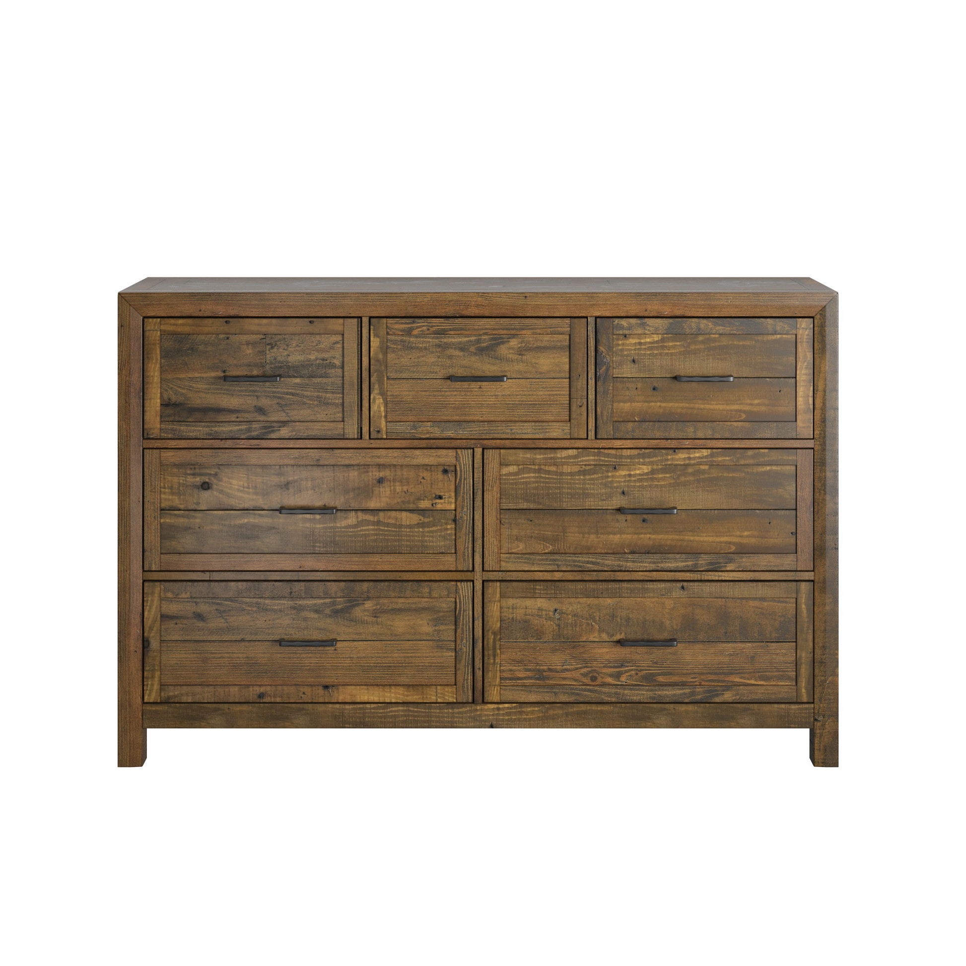 7 Drawer Dresser - Brown Home Essentials