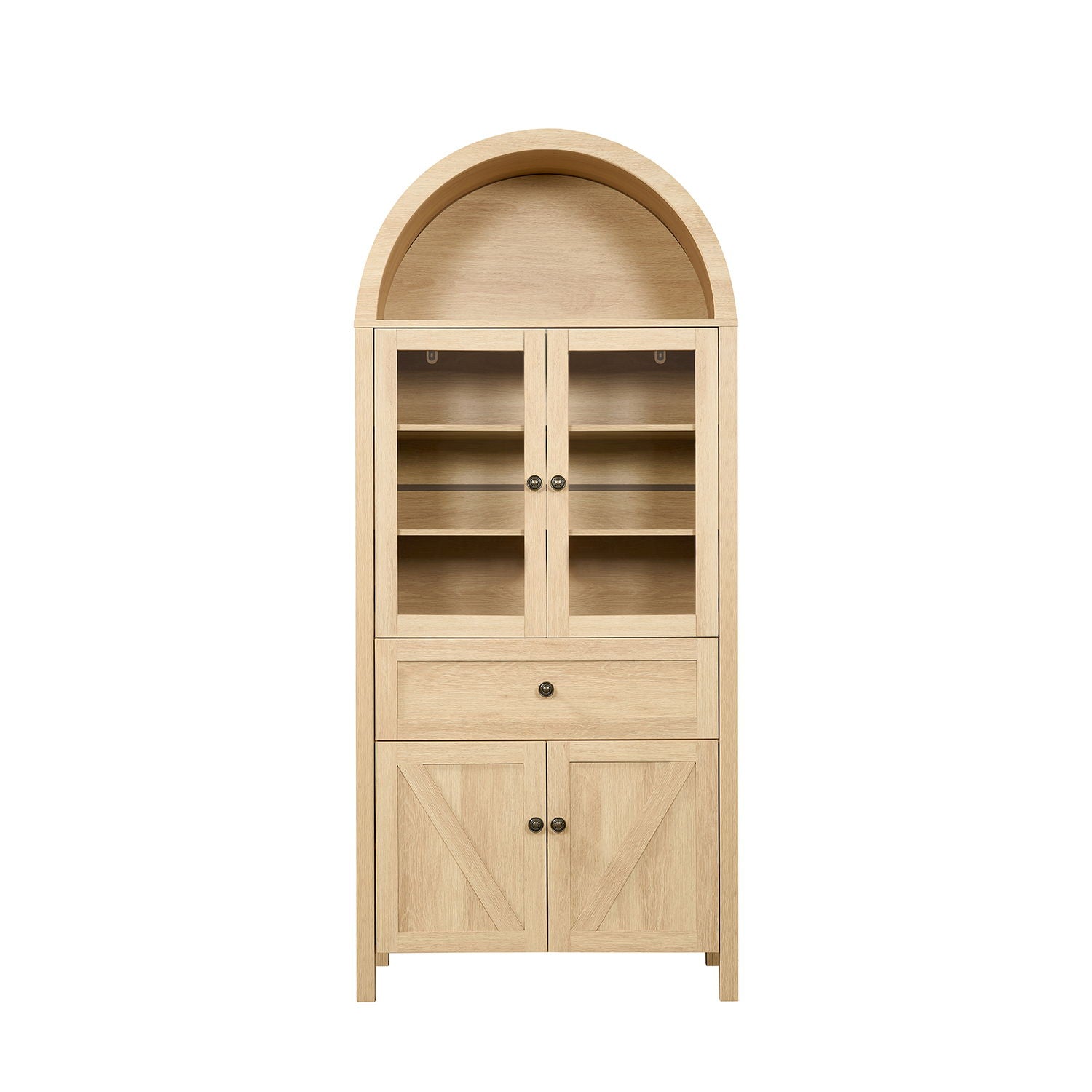 Retro Dome Cabinet With Large Storage Space Home Essentials