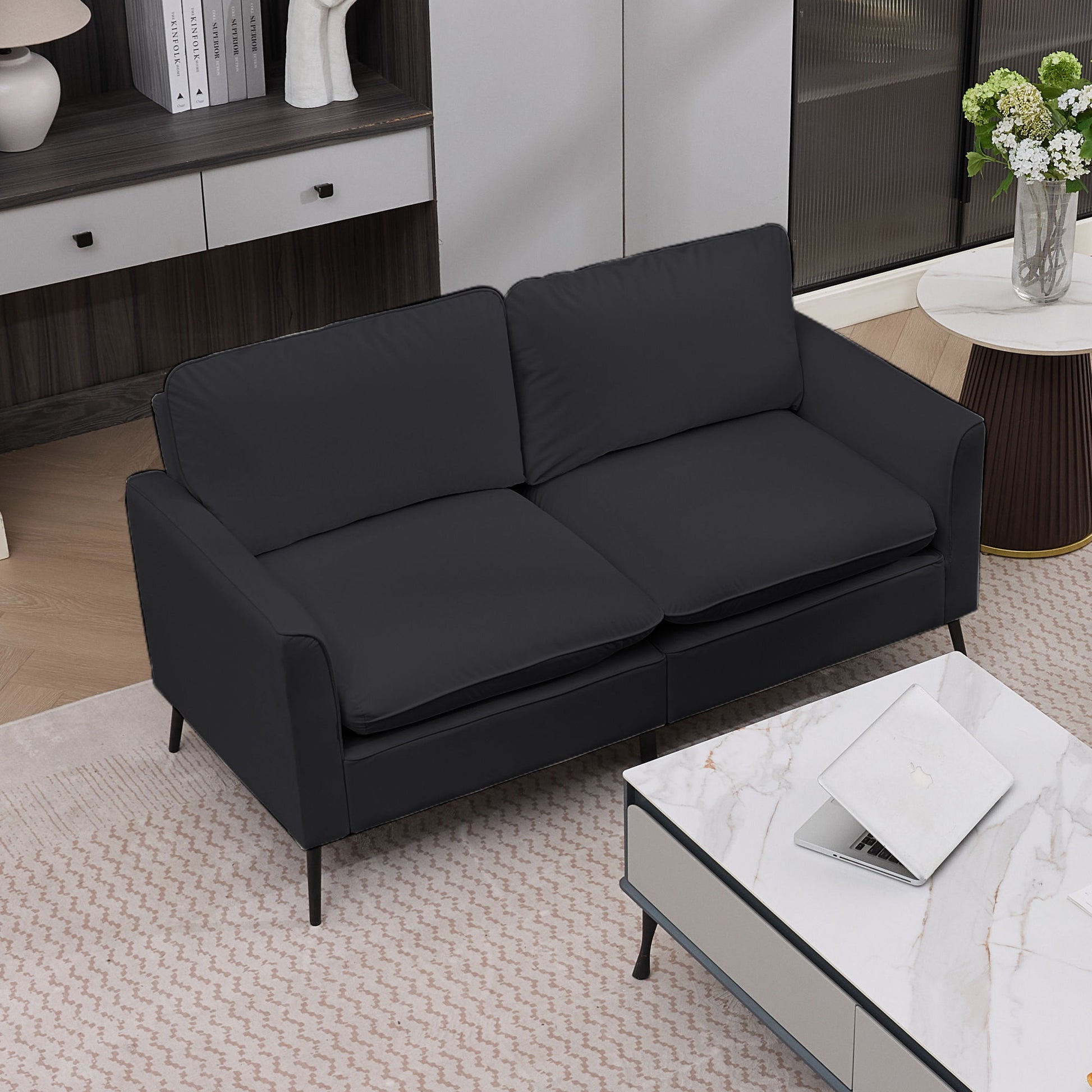 Upholstered Loveseat, For Living Room Home Essentials