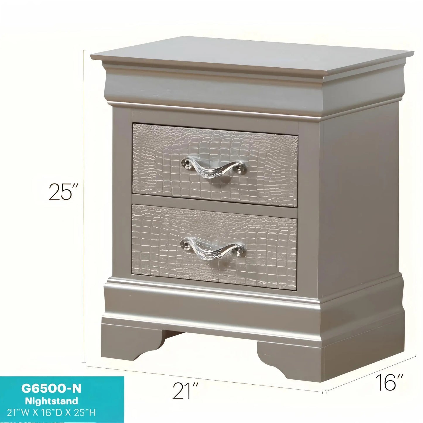 Decorative Accents Nightstand Glory Furniture